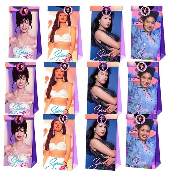 Selena Candy Bags Birthday Goodie Party Favor Decorations Treat Supplies