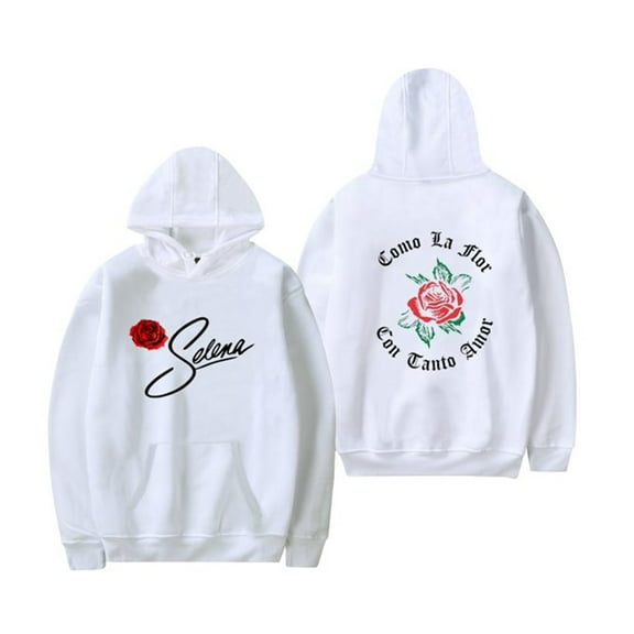 Selena Hoodie Long Sleeve Sweatshirts Men Women Hooded Pullover Fashion Quintanilla Spring Autumn Hooded Streetwear