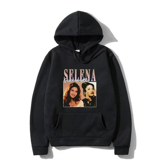Selena Hoodie Print Sweatshirt Hooded Pullover Fashion Quintanilla Spring Autumn Casual Style Streetwear