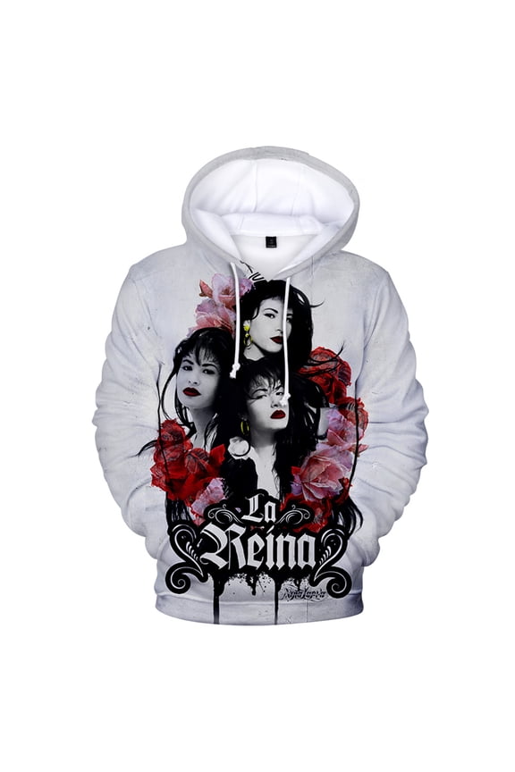 Selena Hoodie Sweatshirts Women's Tracksuits Fashion Quintanilla Hip Hop Hooded Pullover Streetwear Clothes
