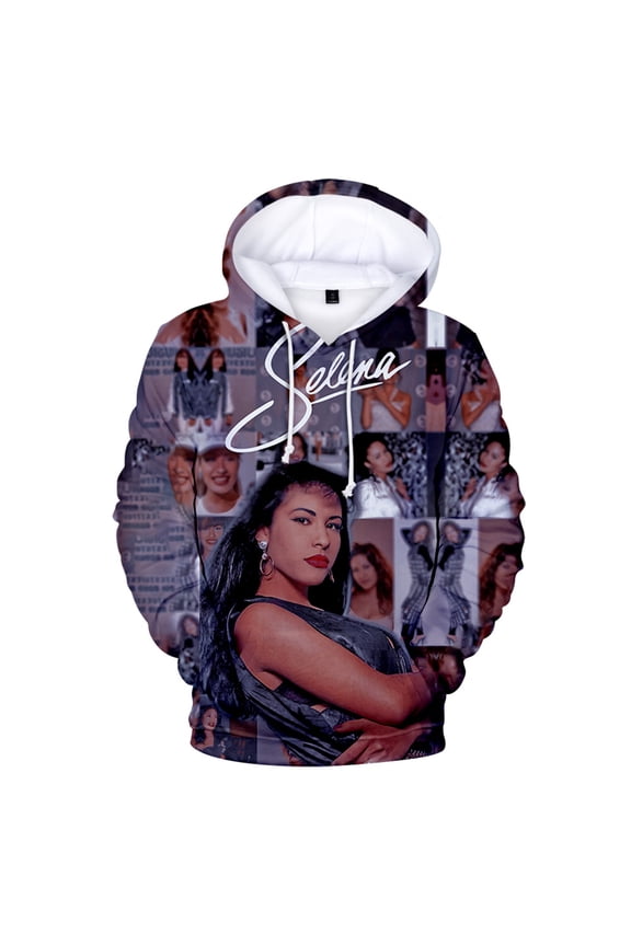 Selena Hoodie Sweatshirts Women's Tracksuits Fashion Quintanilla Hip Hop Hooded Pullover Streetwear Clothes