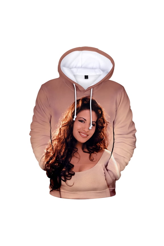 Selena Hoodie Women's Sweatshirts Fashion Hip Hop Quintanilla Hooded Streetwear Oversized Pullover