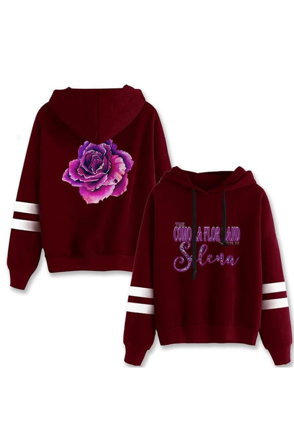 Selena Hoodies Fashion Hooded Tops New Print Rose Quintanilla Women/Girs Sweatshirt non bag bar long sleeve Hoodie