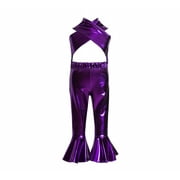 RUIKAJIA Selena Jumpsuit Costume Girls Selena Inspired Halloween Costume