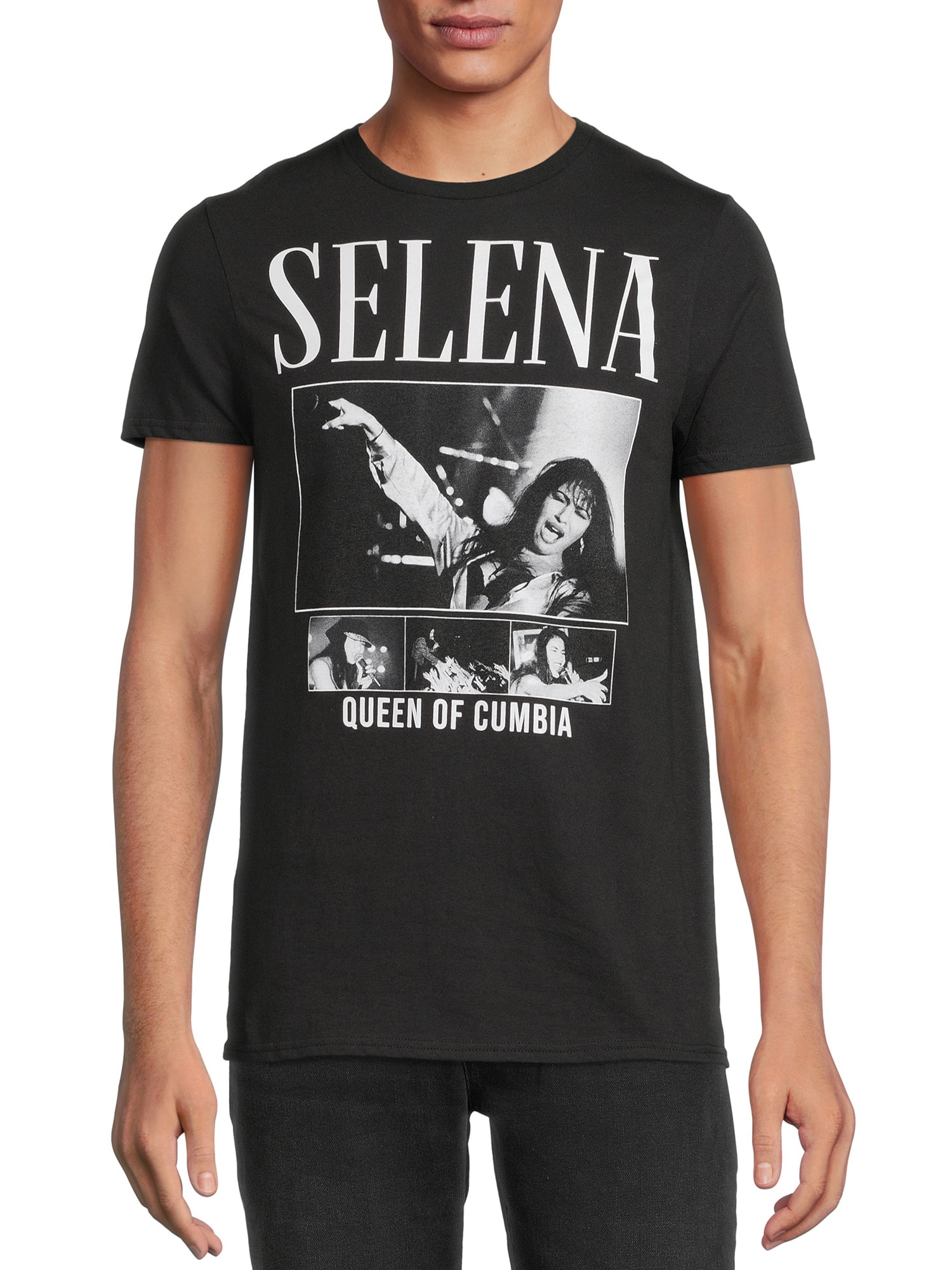 Selena Queen of Cumbia Graphic Tee - Relaxed Fit - Walmart.com
