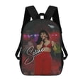 thumbnail image 1 of Selena Quintanilla Backpacks 17 Inch Lightweight Casual Bookbags Travel Daypack Bookbags for Camping Hiking, 1 of 8