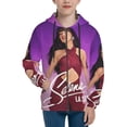 thumbnail image 1 of Selena Quintanilla Hoodie 3D Print Pullover Hooded Long Sleeve Sweatshirts Tops Blouse with Pocket, 1 of 6