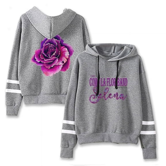Selena Quintanilla Hoodies Hip Hop Fashion Rose Print Y2k Style Men Women Harajuku Sweatshirt non bag bar long sleeve Hoodie