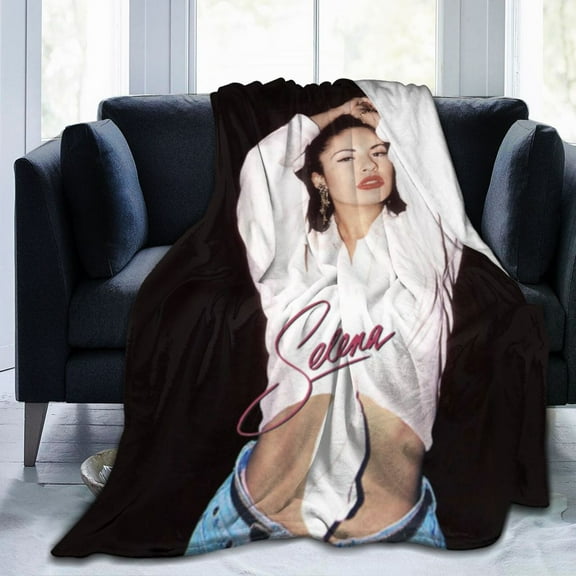 Selena Quintanilla Kids Adults Ultra-Soft Micro Fleece Blanket Throw All Season Fuzzy Lightweight Throw Blankets For Office Company Home Couch Bed Sofa 60"X50"