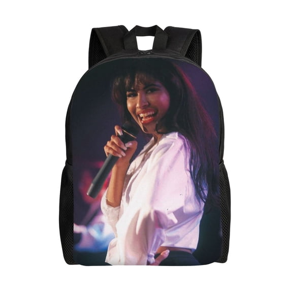 Selena Quintanilla Backpacks Lightweight Casual Bookbags Travel Daypack Bookbags