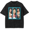 thumbnail image 1 of Selena Quintanilla Men's Shirt Music Vintage Graphic Drop Shoulder Washed Short Sleeve Cotton Oversize T-Shirt, 1 of 7
