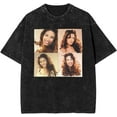 thumbnail image 1 of Selena Quintanilla Men's Shirt Music Vintage Graphic Drop Shoulder Washed Short Sleeve Cotton Oversize T-Shirt, 1 of 7