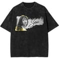 thumbnail image 1 of Selena Quintanilla Men's Shirt Music Vintage Graphic Drop Shoulder Washed Short Sleeve Cotton Oversize T-Shirt, 1 of 7