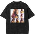 thumbnail image 1 of Selena Quintanilla Men's Shirt Music Vintage Graphic Drop Shoulder Washed Short Sleeve Cotton Oversize T-Shirt, 1 of 7