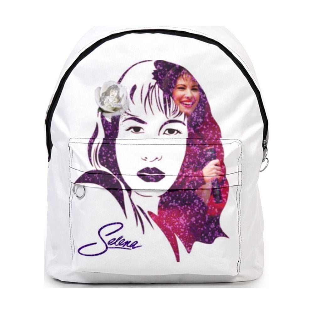 Selena Quintanilla Merch Fabric One Shoulder Keychain Backpack Printed