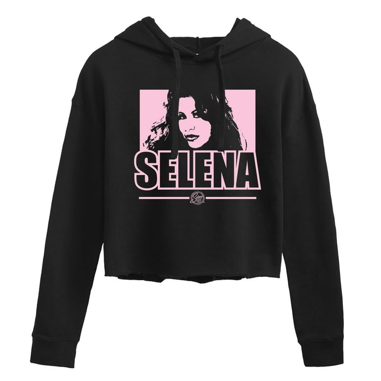Selena cropped hoodie discount