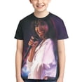 thumbnail image 1 of Selena Quintanilla T Shirts 3D Printed Short Sleeve Tee Shirt for Boys Girls, 1 of 8