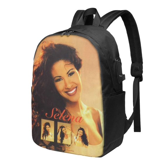 Selena Quintanilla Travel Laptop Backpack Lightweight Bookbags Casual Daypack Computer Bag