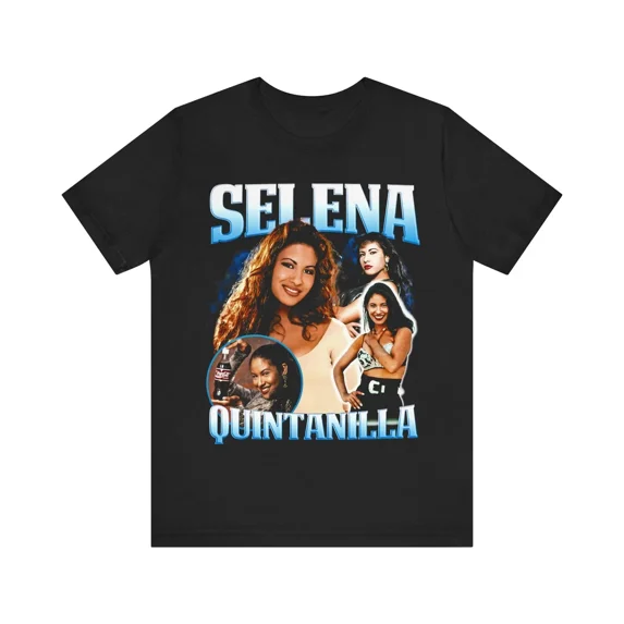 Selena Quintanilla Tribute Tee, Unisex Graphic T-Shirt, Music Lover Gift, Vintage
