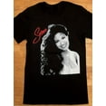 thumbnail image 1 of Selena Quintanira T-Shirt, Women's Printed T-Shirt 220g, 100% Cotton, Retro Street Women's Short-Sleeved T-Shirt, Round Neck Casual Women's Outdoor T-Shirt Short-Sleeved, Daily Four Seasons Wear, Holi, 1 of 3