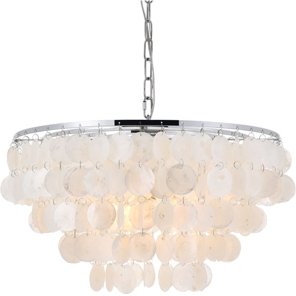 Selene 4 light Chrome Pendant
