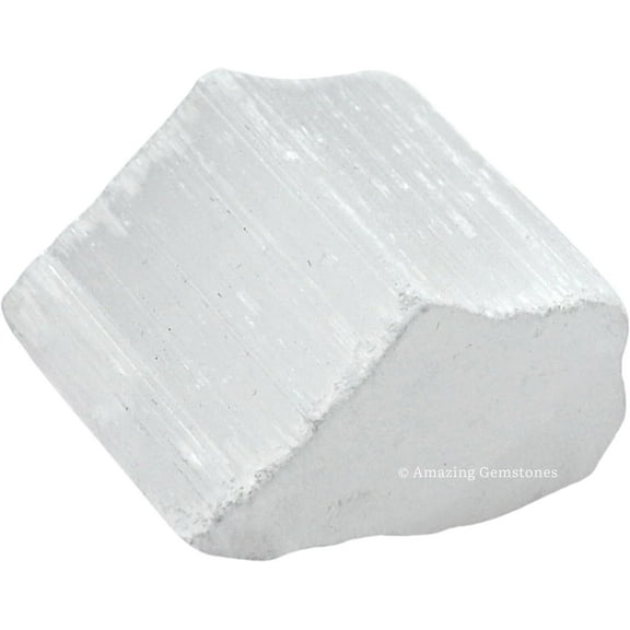 Selenite Crystal Raw Stones (2 Pieces)