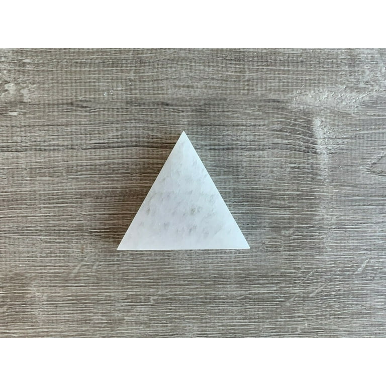 Large Selenite Charging Plate – Natural Crystal Slab For Cleansing Jewelry & Stones (24x12 Cm)