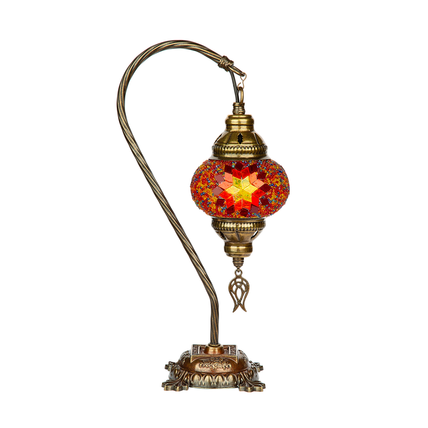 ByLamp Handcrafted Winch Balance Lamp and 3D Spiral Table