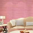 thumbnail image 1 of Self-Adhesive 3D Brick Foam Wall Panels - PE Stone Texture Wallpaper, Sound Insulating, 35x38.5cm, Easy Install, 1 of 3