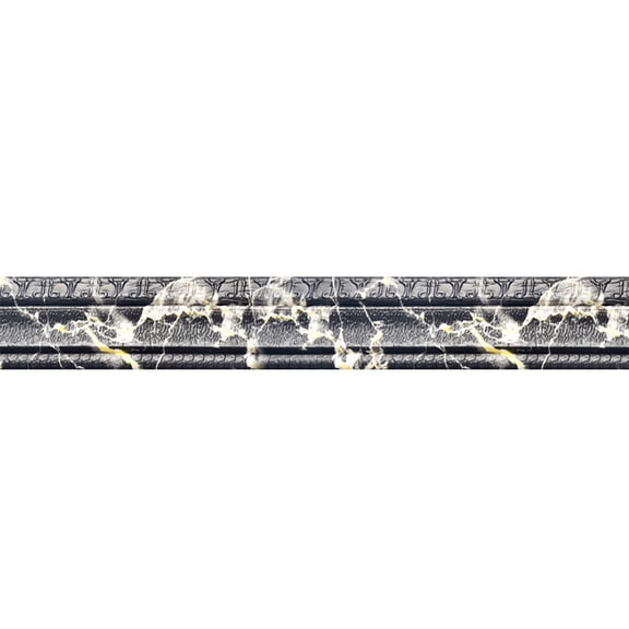 Self Adhesive 3D Wall Molding Trim, Peel and Stick Wall Border, Removable Waterproof Decorative Edging for Baseboard, Mirror, Wallpaper, Kitchen, Bathroom, Living Room and Hotel Decor,White-2