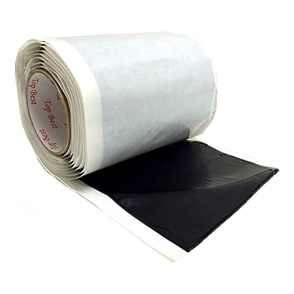 KioJJp Insulating Mastic Seal Tape, Self Adhesive, 6.08 lb, 6 1/2" x 10'