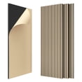 thumbnail image 1 of Self Adhesive Acoustic Wall Panels, 3D Peel and Stick Wall Panels for Sound Insulation, 24 x 48 in, 4 Piece, White, 1 of 8