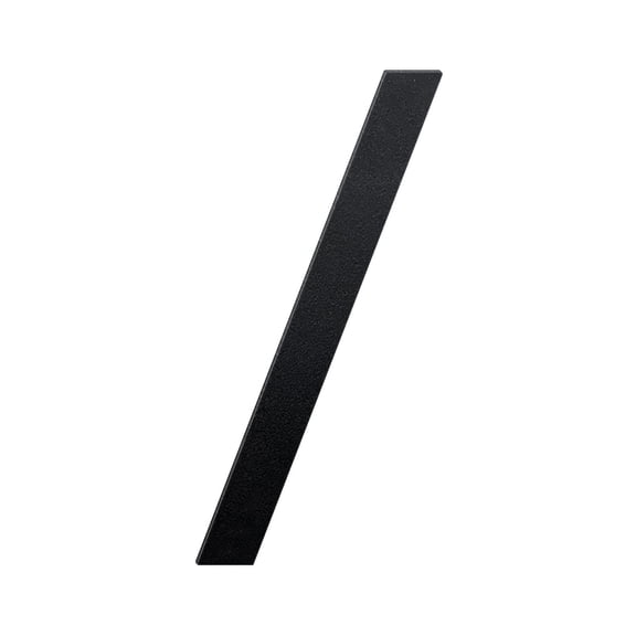 Self-Adhesive Acrylic Address Numbers - 5.9" Modern Black Door Numbers for Mailbox, Apartment & Office - Complete Set 0-9 for Custom Combinations