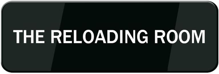 Self-Adhesive AcrylicThe Reloading Room Sign For Door, Acrylic Plastic ...
