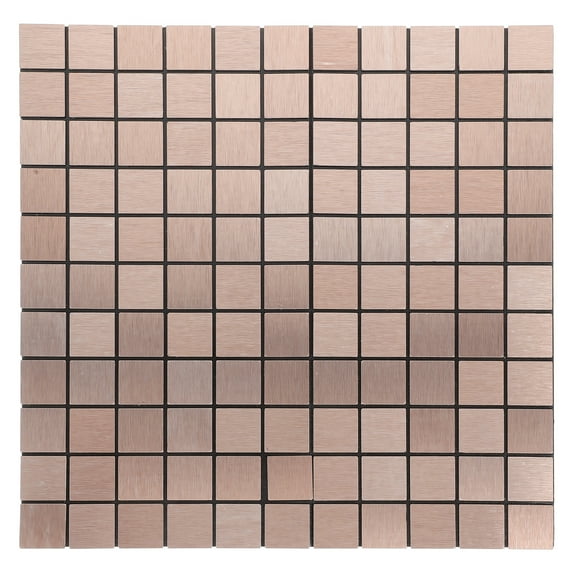 Self Adhesive Aluminum Wall Tiles for Kitchen Bathroom Backsplash Decoration Easy Installation