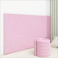 thumbnail image 1 of Self-Adhesive Anti-Collision Wall Padding 8 Inch by 6.5 Foot for Child Safety and Home Corner Protection Pink, 1 of 9