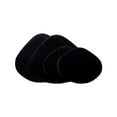 thumbnail image 1 of Self-Adhesive Athletic Shoe Repair Patches, Mesh Sneaker Fabric Patch Kit for Athletic Sneaker Shoes & Heel, Face & Interior Lining Repair, Anti-Scratch Fix for Tear & Wear,2Pairs(Black,3.3x2.7"), 1 of 9