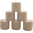 thumbnail image 1 of Self Adhesive Bandage Tape 2 Inch x 5 Yards, 6 Count - Stretchable, Breathable, Waterproof Medical Wrap, 1 of 1