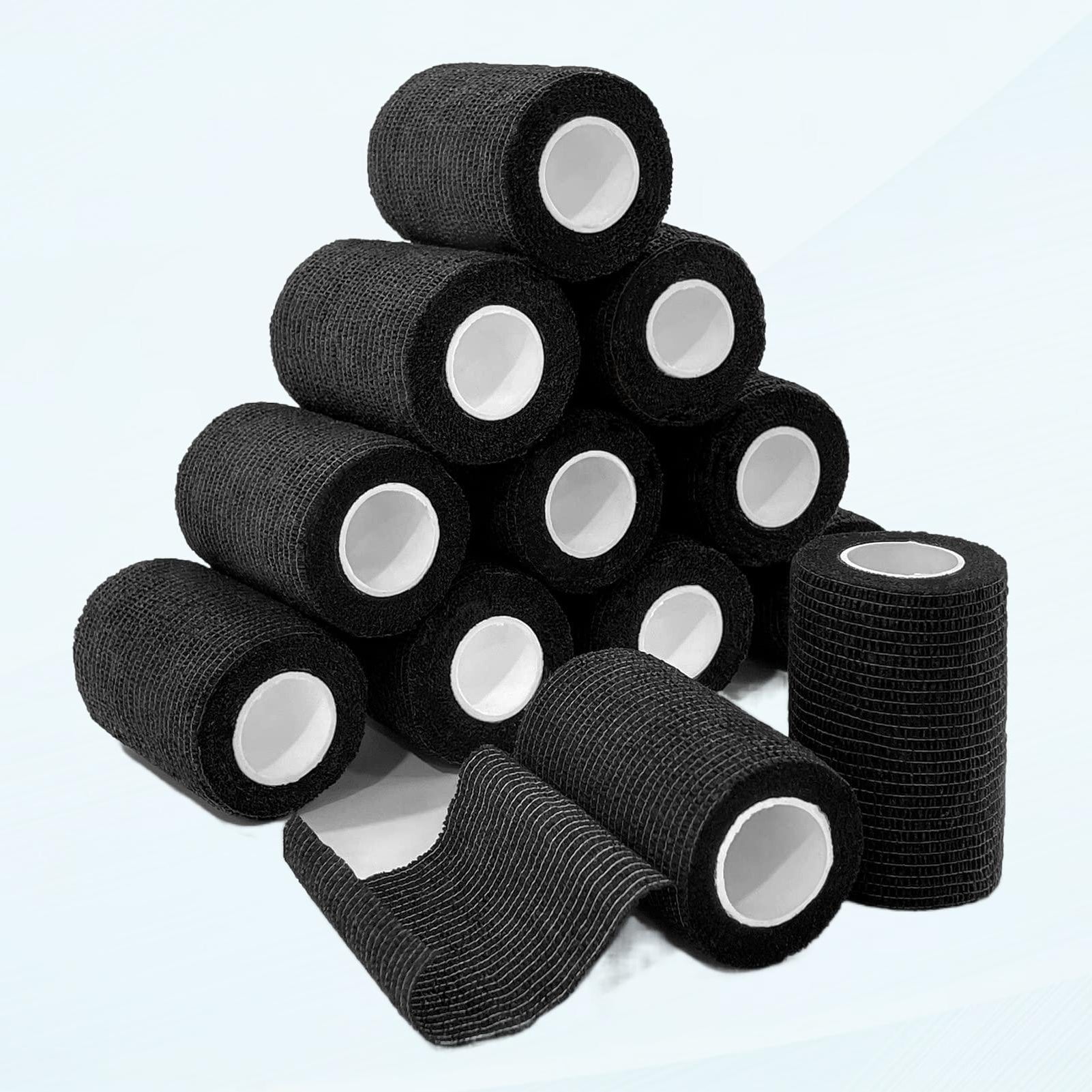 SelfAdhesive Bandages (12 Pack, 3" x 5 Yards), First Aid Medical