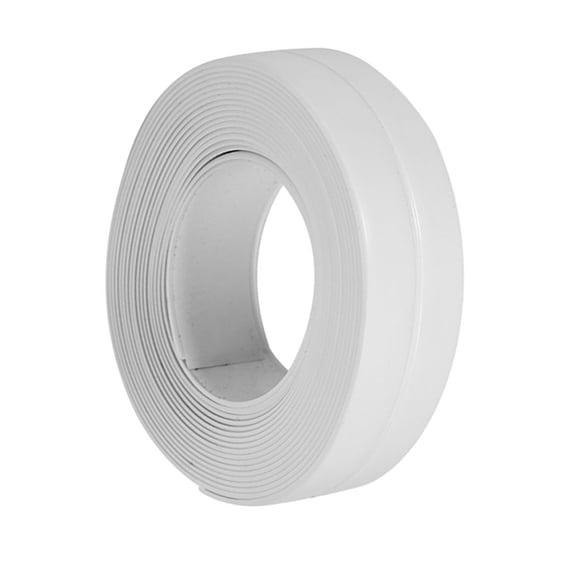 Self Adhesive Bath And Wall Sealing Strip Sink Basin Edge Trim Kitchen (#1 White 22mm x 3.2m)