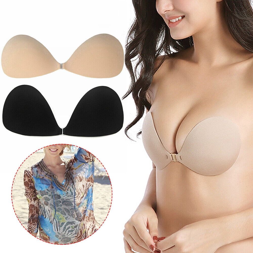 Self Adhesive Bras Lift Charming Cleavage Silicone Strapless Push up Lift
