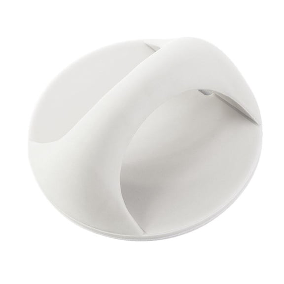 Self-Adhesive Cabinet Drawer Pull,No-Drill Door Handle for Kitchen,Window,Furniture,Easy Grip Stick-On Handle (White)