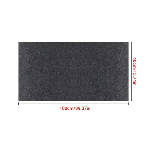 Self-Adhesive Carpet Cats Scratch Board, Wall Anti Cat Scratch, Sofa DIY Cats Scratch Board, Sofa Protection Paws Sharpen Trimmable(Dark Gray+40*100cm)
