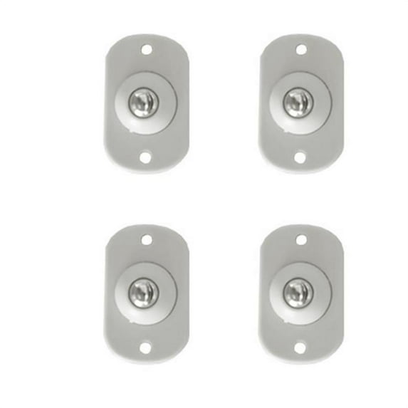 Self Adhesive Casters Pulley Rollers For Cabinet Drawer Storage Box Trash
