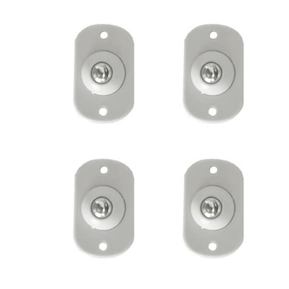 Self Adhesive Casters Pulley Rollers For Cabinet Drawer Storage Box Trash