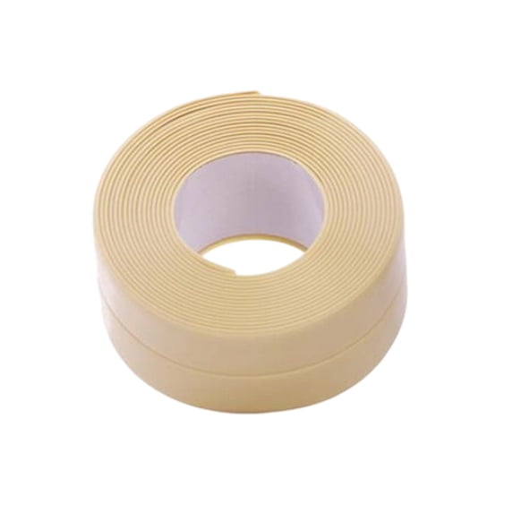 Self Adhesive Caulk Strip Tape, Peel And Stick Sealing For Bathroom Kitchen Bathtub Toilet, No Mess Waterproof Wall Floor Tile Trim (Multicolor ,8*7CM)