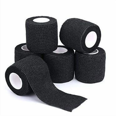 Self-Adhesive Cohesive Wrap Bandage Flexible Stretch Tape Athletic Strong Elastic First Aid Tape for Wrist,Ankle Sprains,Swelling 6 Packs,2Inch X 5Yards