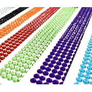 Self Adhesive Crystal Gem Jewels Sticker Diamante Rhinestone 6MM