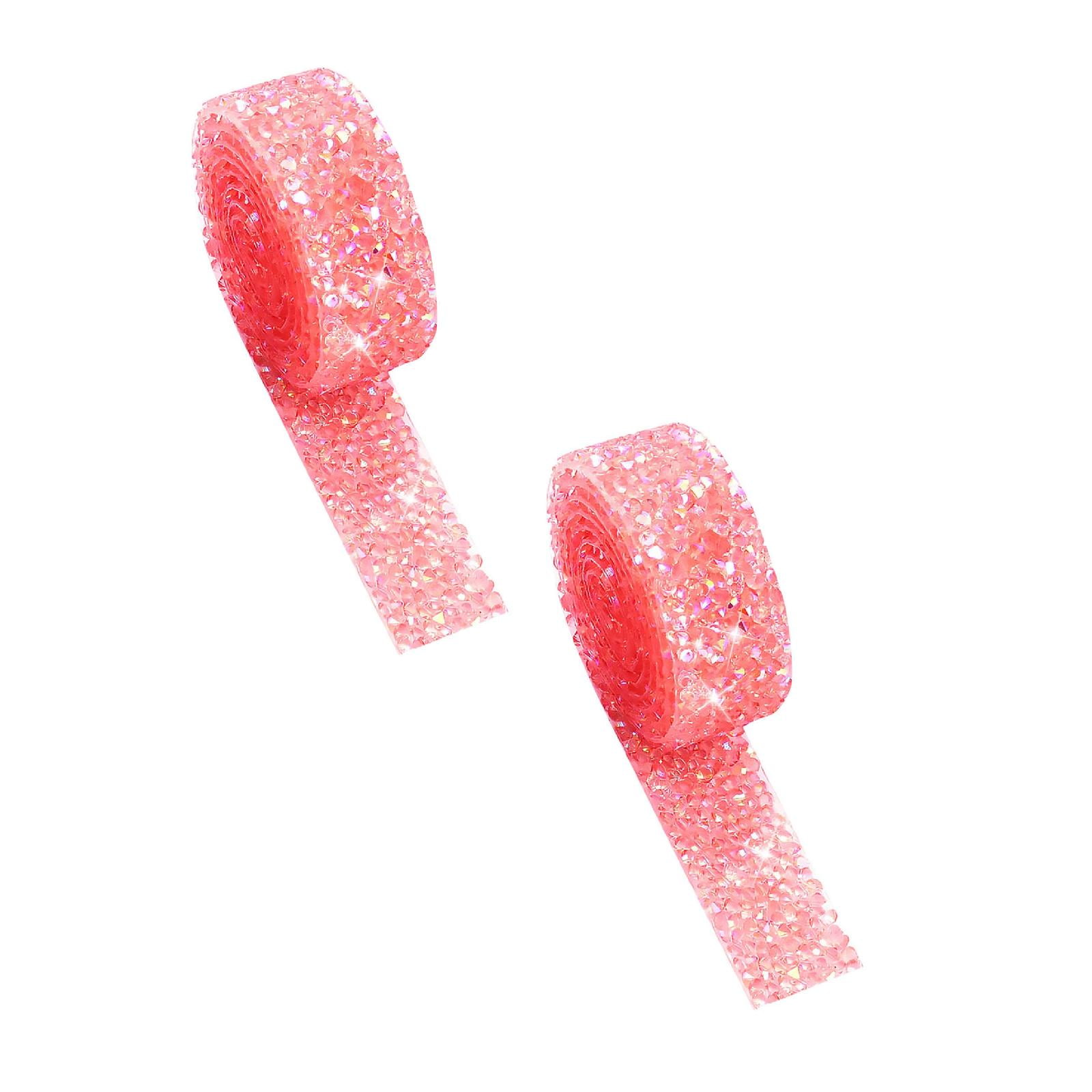 Self Adhesive Crystal Rhinestone Ribbon Resin Diamond Glitter Sticker