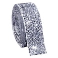 thumbnail image 1 of WJY Self-Adhesive Crystal Rhinestone Ribbon Resin Diamond Ribbon Glitter Sticker Roll, Silver, Silver, 1 Pack, 1 of 9